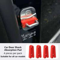 4pcs Car Door Shock Absorber Universal Car Door Buckle Soundproof Deadener Damper Cushion Anti-Vibration Buffer Pad 2026 New