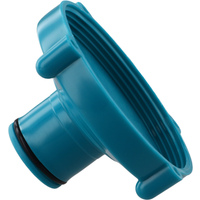 Blue Pool Cleaner Adapter Long-lasting Reliability Robust Plastic Construction Seamless Hose Connection For Floor Cleaner