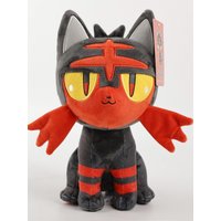 Anime Pokemon Litten Figure Incineroar Plush Toys Soft Torracat Stuffed Animals Cartoon Doll Xmas Toys Hobbies Baby Kids Gifts