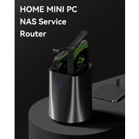 AMD R7 5825U/Inter N100/N150 Dual-Network Dual-Display Home Mini PC Support Win10 NAS System WiFi6 Pfense Firewall Computer