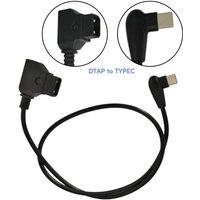2025 New Efficient Charging Cable DTAP to Type-C Cord Camera Power Cable Quick and Reliable Power Supply for V Mount Battery