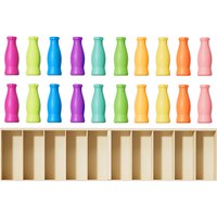 Plastic Children's Bottle-Guessing Game, Memory and Logical Thinking Reasoning, Parent-Child Interactive Creative Board Game, Educational Toy, Strong Hands-On Ability