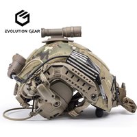 Tactical Helmet Light Mount Light Body for M300 M600 M323V M622V M340 Series Flashlight Aluminum Tactical Helmet Accessories