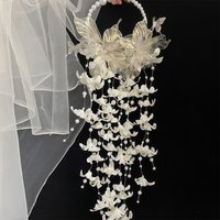 Pearl Waterfall Hyacinth Handheld Bouquet DIY Material Pack Handmade Bridal Wedding Props Photography Decoration