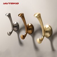 Wall Hook with Screws Clothes Hooks Wall Storage Towel Hook Coat Rack for Bathroom Kitchen Multifunctional Home Accessories