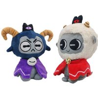 The Cult of Lamb Plush Toy Soft Stuffed Animal For Kids and Game Fans Around The Creative Decorative Gift Ornaments Birthday