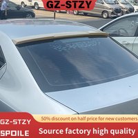 For Volkswagen Skoda Octavia 2015-2018 ABS Unpainted Color Rear Roof Spoiler Tail Trunk Wing Boot Lip Cover Car Styling