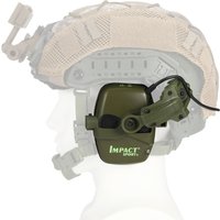 Impact Sport Electronic Shooting Headset Helmet Mounted Ver Hunting Pickup Noise Reduction Hearing Protection Tactical Headset