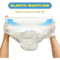 M Size, 10 Pieces, Ultra-Thin Breathable Adult Diapers, 30 Pieces, Highly Absorbent, Essential for Incontinence Care, Comfortable and Close-Fitting, Suitable for Long-Term Use