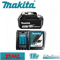 Original Makita 18V Battery BL1860 DDF487 BL1830B BL1850B BL1850 BL1840 BL1815 Replacement Lithium Battery 6.0AH