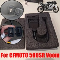 For CFMOTO 500SR Voom 500 SR Motorcycle Accessories USB Charger Power Type C Charge Port Quick Charging Interface Socket Outlet