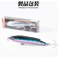 Hunthouse GT Pencil Fishing Lure 140mm 70g Trolling Saltwater Sinking Stickbait Wobbler Artificial Trout Tuna Seabass LW136