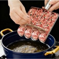 Easy Release Non-Stick Meatball Maker Set Meatball Maker Effortless Fish Balls Easy Release Kitchen Gadgets Cooking Accessories