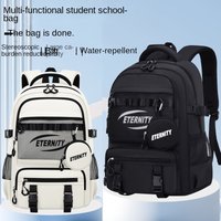 Lightweight Waterproof Kids School Backpack for Boys School Bag Grade 3-6 Large Capacity Casual Travel Shoulder Bag for Students