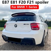 For BMW 1 Series E87 E81 F20 F21 116i 120i 118i M135i spoiler 2005 to 2019 high quality carbon fiber color ABS Roof spoiler