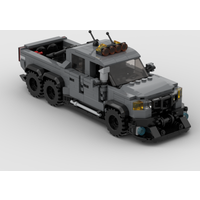 MOC-42826 Ford Veloci Raptor Model Bricks Road Racing SUV Supercar Racing Vehicle Truck Assemble Blocks Building Bricks Kid Toy