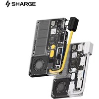SHARGE Disk Pro Extreme Portable SSD Up to 1050MB/s USB 3.2 Gen 2x2 4-Port Hub with HDMI 2.1 Magnetic External Solid State Drive