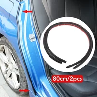 2PCS Car Door Rubber Seal Strip Filler Car Door Weatherstrip For B pillar Protection Sealant Strip Sealant For Auto