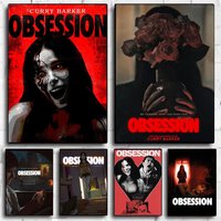 Horror Movies O-Obsession Poster Modern Aesthetic Wall Art Print Room Decoration Items for Bedroom Home Decor Gift