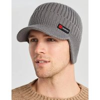 AliExpress MAZIAO New Winter Men Hat Outdoor Ear Protection Warm Thick Bicycle Knitted Cap Scarf Windproof Visors Baseball Cap Male