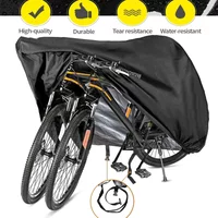 190T Large size Waterproof cycle Cover Outdoor Rain Clothing Protector Dust Sunshade Motorbike Cover UV Gear Protective Gear