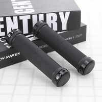 1 Pair Mountain Road Cycling Bike Bicycle MTB Handlebar Cover Grips Smooth Soft Rubber Anti-slip Handle Grip Lock Bar End