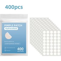 400PCS Transparent Round Acne Patch Hydrocolloid Large Size Invisible Waterproof Pimple Stickers