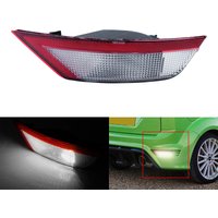 Left Hand Drive Rear Bumper Reflector Reverse Light White For Ford Focus 2 MK II 08-10 Kuga 2008-2012 Right Tail Lamp