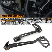 Riot MX Brake Lever Arm Peg Pedal Kit Shift Lever Shifter Peg For Harley Softail Low Rider S Street Fat Bob FXBB FXLR FXST 18-23