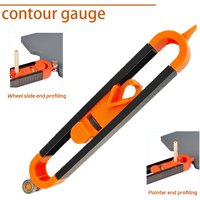 Contour Duplicator Gauge Tools Precise Contour Gauge Profile Tool Irregular fit for Welding Flooring Tile Carpet Woodworking DIY