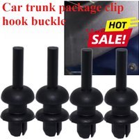 2/4/6/8PCS Trunk package clip hook buckle Rear Boot Trunk Parcel Shelf Cord Strap String Clips Mounting Hook Bracket