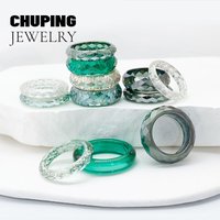 Chu Ping Fine Jewelry 100% Moissanite Stone Ring Range14 to 22 Inches With Different Style Could Change Your Mood Stackable