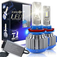 T1 Led Headlight 70W H4 H1 H3 H7 H11 9004 9005 9006 9007 881 6000K 7000LM Car Light Fog Lamp H13 Canbus Turbo Led Bulb White