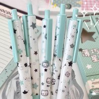 Kawaii School Supplies Press Super Smooth Ins High Looking Fresh Soft Grip Gel Pen Student Brush Question Cute Stationery