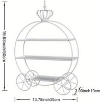 Crown Dessert Display Rack, Afternoon Tea Cake, Three Layer Cake Rack, Party, Wedding Decoration, and Decoration Tray