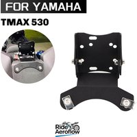 Motorcycle Accessories Mobile Phone GPS Navigation Plate Bracket Windshield Stand For Yamaha TMAX530 TMAX T-MAX 530 2017-2024