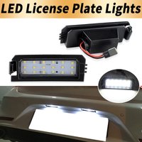 2PCS 12V LED License Number Plate Lights Canbus For Hyundai Venue 20-23 Elantra GT 18-20 i30 16-24 Sonata 18-23 Veloster N 19-22