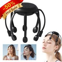 Electric Scalp Massager Head Massager Scalp Stress Relax Kneading Hair Massage with 5 Modes 360 Degree Hair Massager Cordless