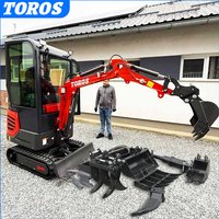 Mini Excavator 1.2 Ton Digger 1 Ton Epa Euro5 Standard Digger Aftersales Service 1 Year Cheap Mini Excavator