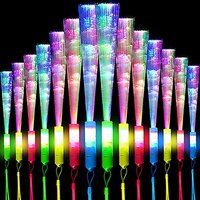 5/10PCS Glwong Fiber Stick Toy Kids Birthday Wedding Party Decor Bar Props Kids Adults Gift Concert Cheer Christmas Party Gifts