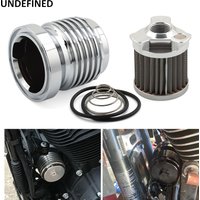 Motorcycle Aluminum Reusable Oil Filter With Replacement Cartidge For Buell M2 Cyclone 97-02 S3 Thunderbolt 95-02 X1 Lightning