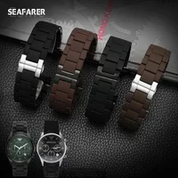 For Armani Plastic Coated Steel Watch Strap Ar5890 5891 5906 5905 Men's Women's Watch Band Accessories 20 23mm Wristband