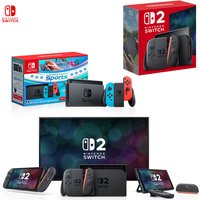 Nintendo Switch 2 Console Mario Kart World Bundle Hong Kong Version HK Charger Game Components Sports Set Original