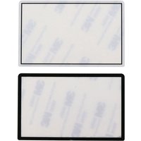 Plastic/Glass Upper LCD Screen Lens Replacement For New 3DS New3DS Game Console Top Screen Frame Lens Cover