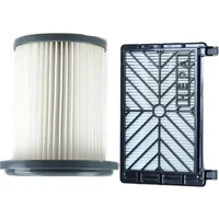 2pcs Vacuum Cleaner Accessories HEPA Filters+12cm Element for Philips FC8712 FC8714 FC8716 FC8720 FC8722