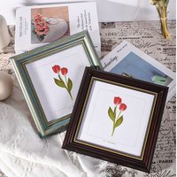 European Square Photo Frame 10 Inch & 12 Inch Decorative Picture Frame Home Decor and Memories, Stylish Artwork Display Frame