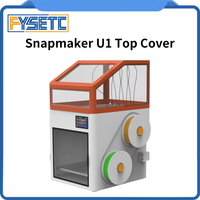 For Snapmaker U1 Top Cover Insulated and Dustproof Transparent Enclosure Upgraded 3D Printer Parts for Snapmaker U1
