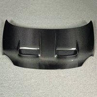 100% Real 3K Twill Weave Lightweight Vented Carbon Fiber Engine Hood Bonnet Fit Abarth 500 595 695 2008-2024