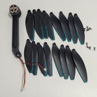 Professional Drone 8K Quadcopter Original Spare Part Kit S159 Rear B Motor Arm with Brushless Engine and 16PCS Blade Propeller