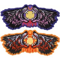 1PC Greedy Werewolf Embroidered Patch Iron On Moon Gothic Punk Adhesive Badge DIY Gift For Clothes Cap Bag Jacket Trucker Hat